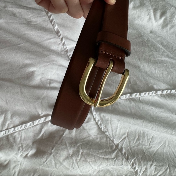 NWT J.Crew Classic belt in Italian leather - best seller - Picture 7 of 9